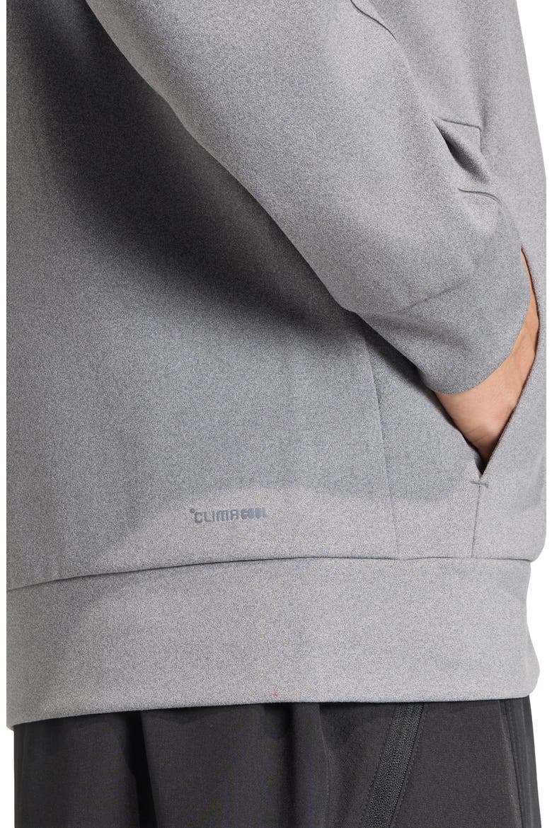 Puremotion Zip-Up Hooded Jacket, Alternate, color, GREY FIVE MELANGE