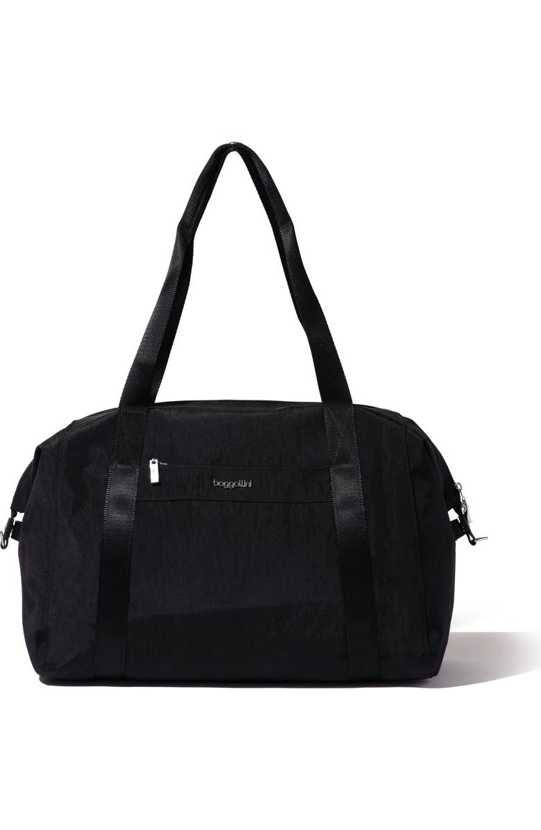 BAGGALLINI All Day Large Duffel Weekender Bag, Main, color, Black