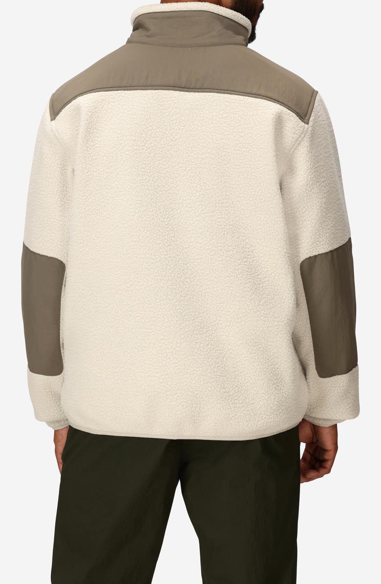 Marmot Wanderer High Pile Fleece Jacket, Alternate, color, Birch Bark