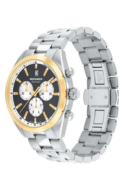 Movado Datron Chronograph Bracelet Watch, 41mm In Gray