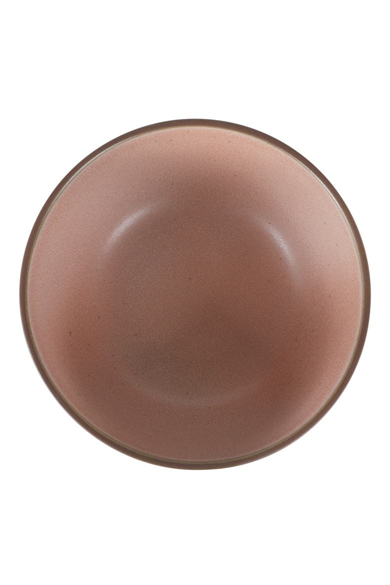 William Crest 4-Piece Reactive Glaze Stoneware Cereal Bowl Set, Alternate, color, Pink
