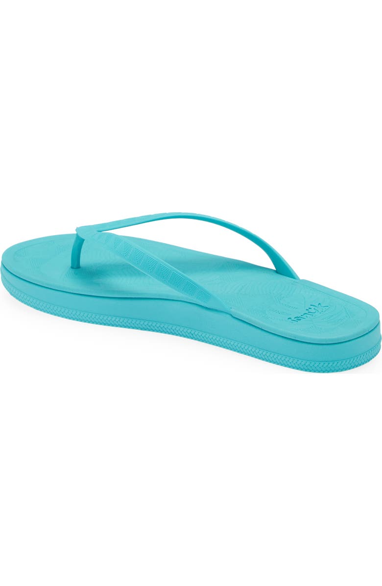 Sanuk Funshine Water Friendly Flip Flop, Alternate, color, Turquoise
