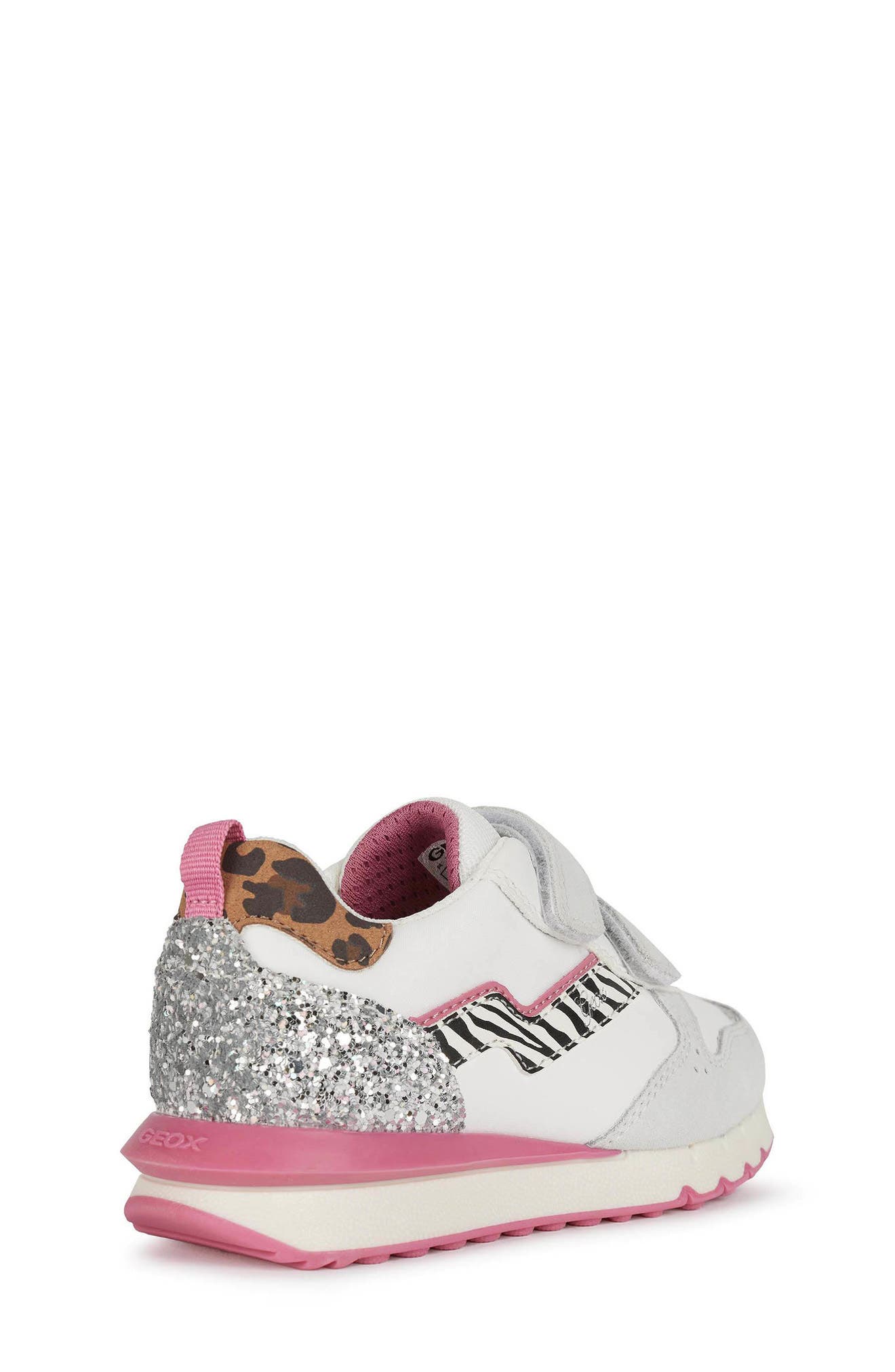 Kids' Fastics Sneaker, Alternate, color, WHITE/ FUCHSIA