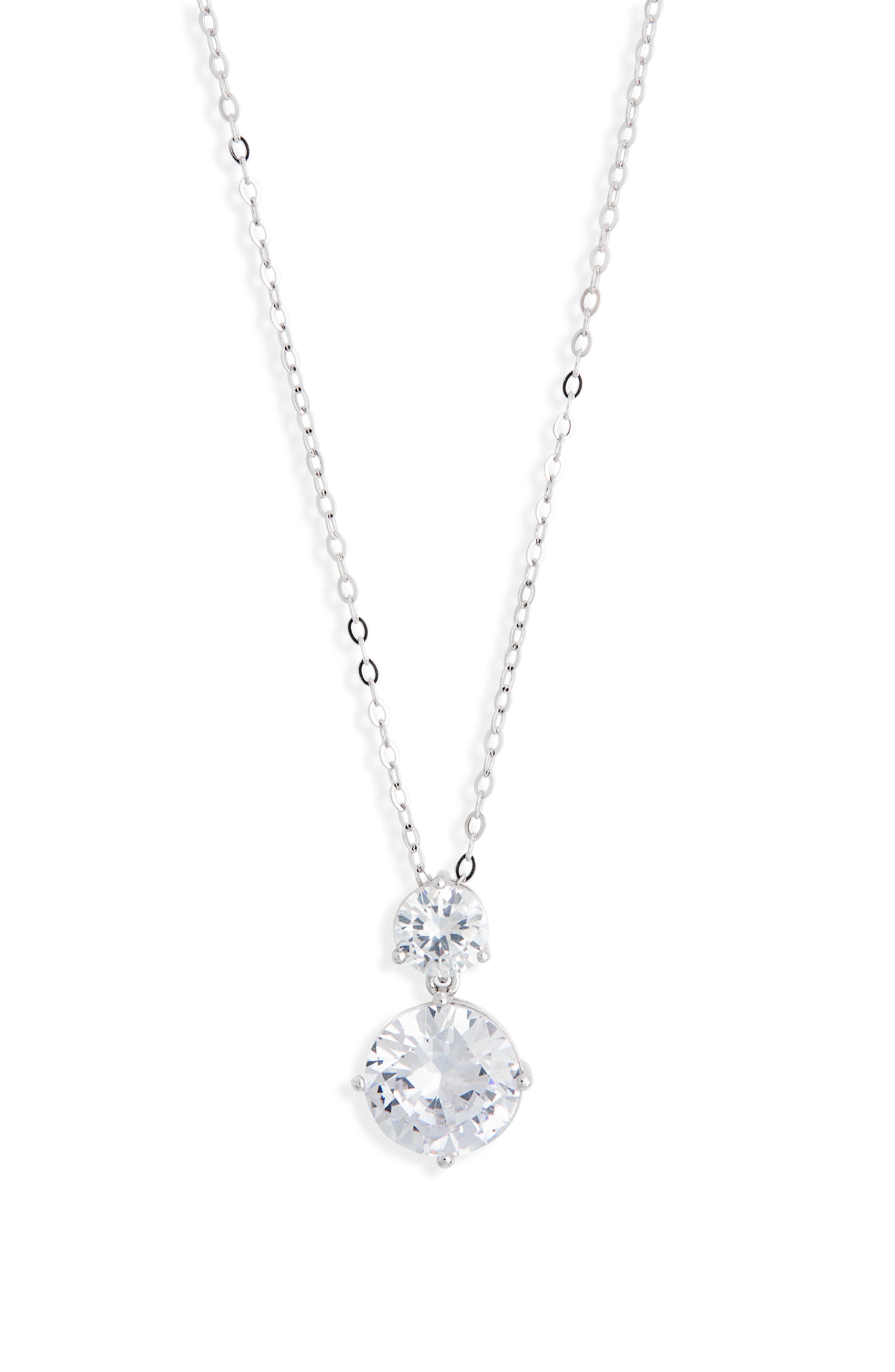 Nadri Cubic Zirconia Pendant Necklace