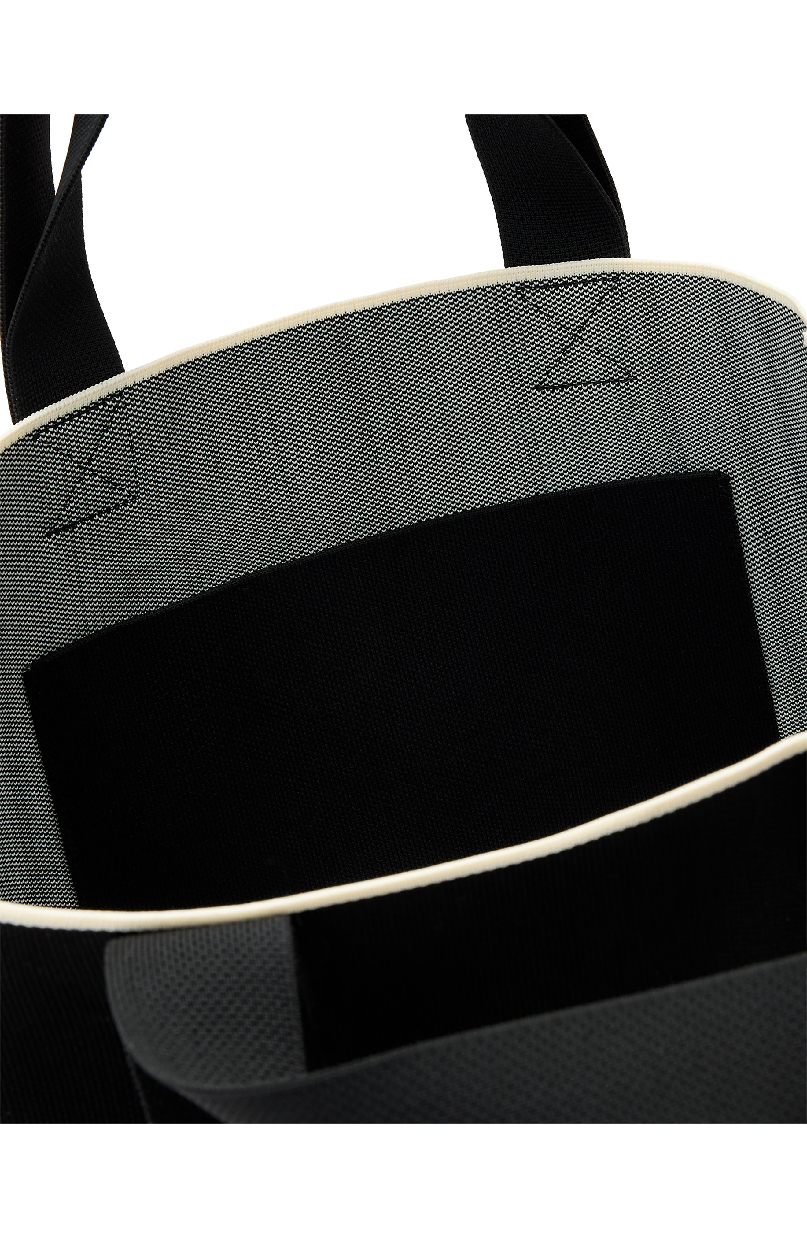 AllSaints Izzy Heart Tote, Alternate, color, Black