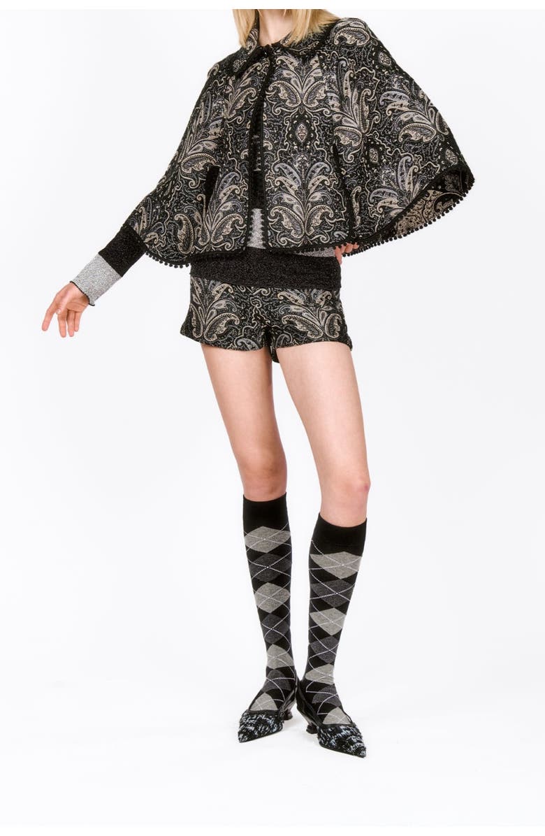 Anna Sui Tapestry Cape, Alternate, color, 