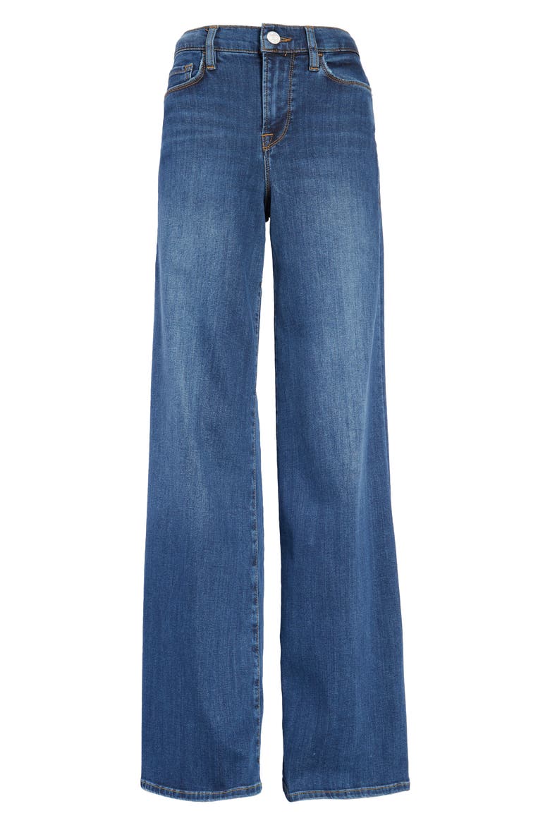 Le Palazzo Wide Leg Jeans, Alternate, color, ORLENA