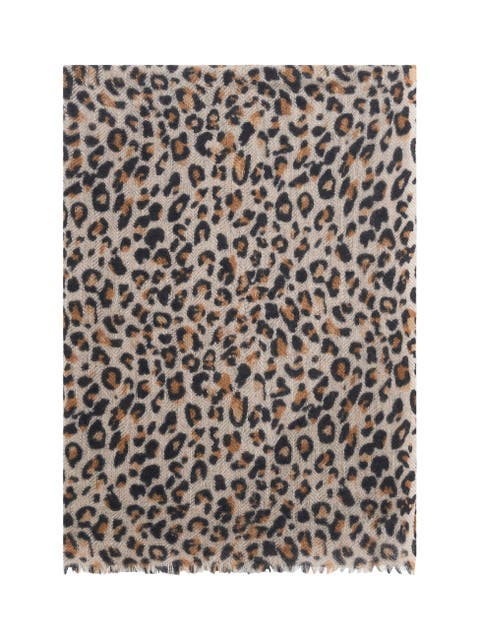 Rosalie Leopard Pattern Scarf