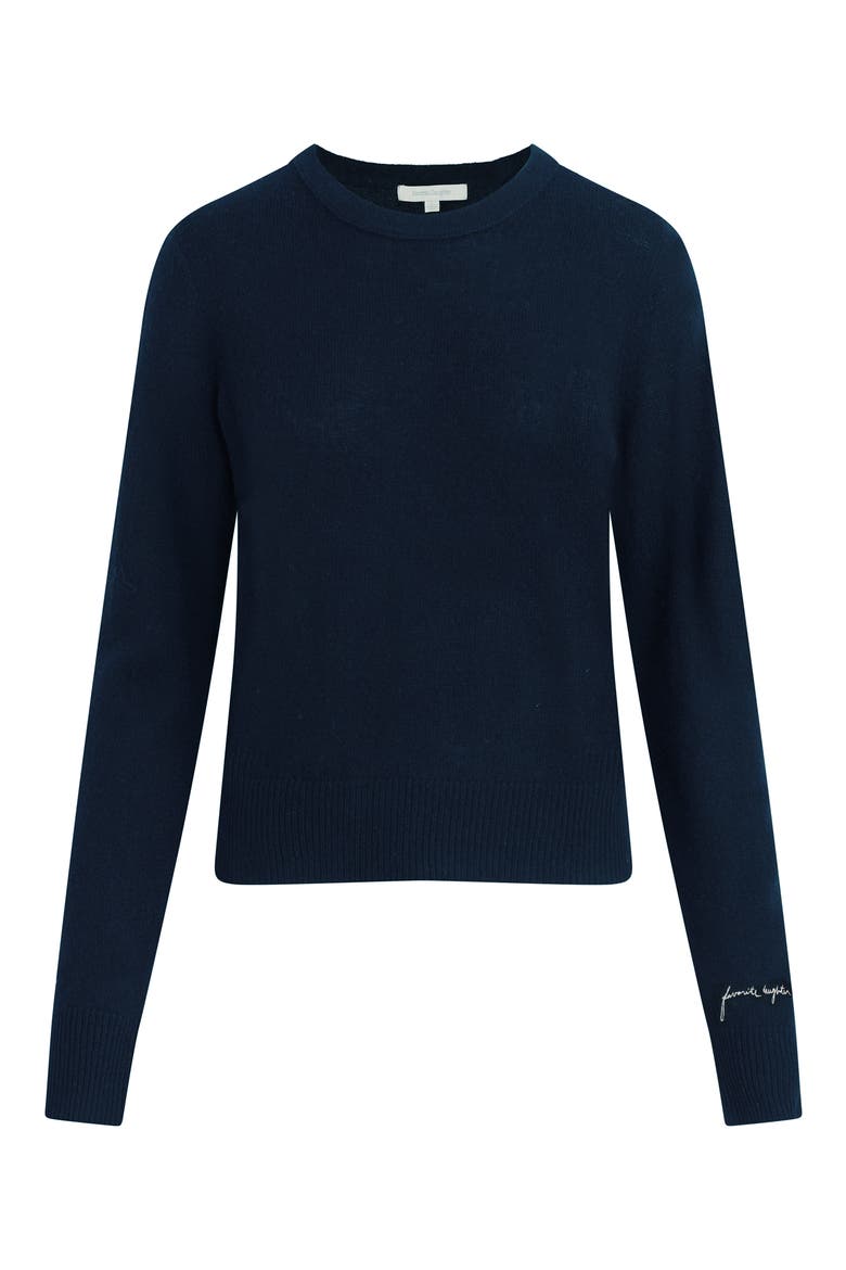 The Favorite Cashmere Sweater, Alternate, color, NAVY