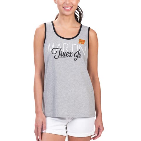 Women
s G-III 4Her by Carl Banks Heather Gray Martin Truex Jr Fastest Lap Fashion Tank