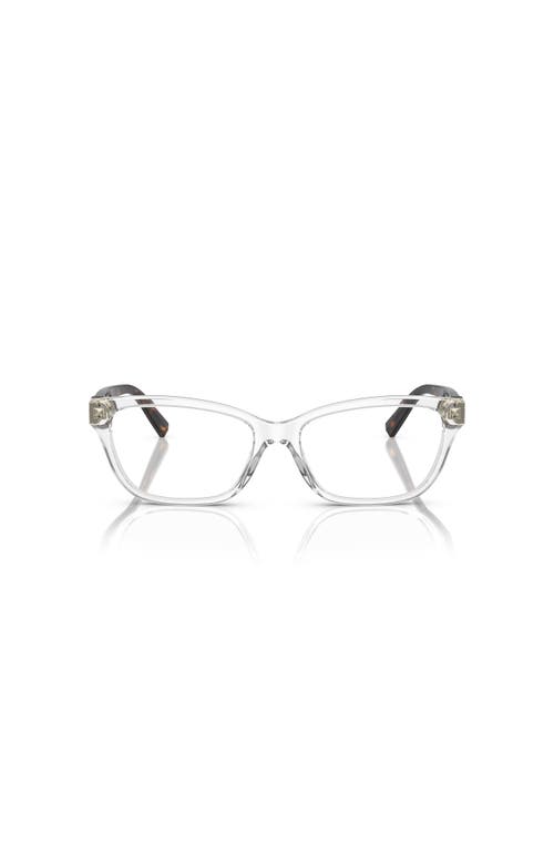 Tiffany & Co . 54mm Rectangle Optical Glasses In Gray