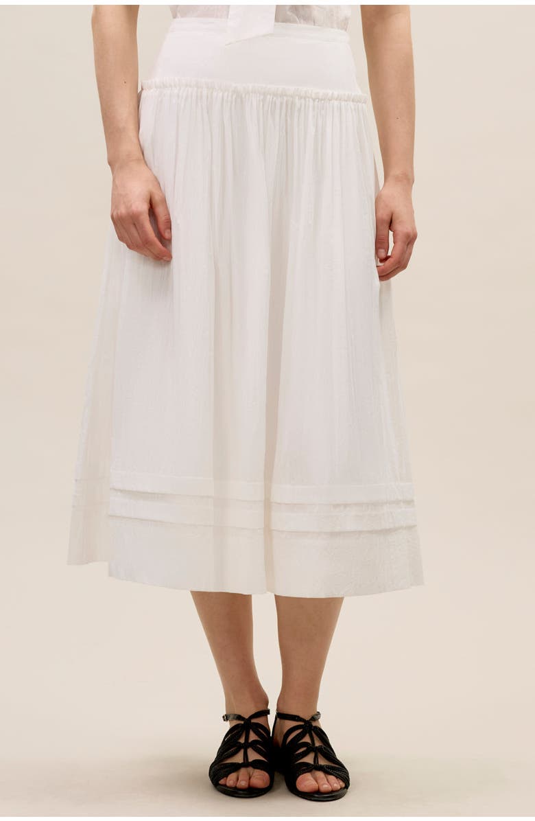 Rebecca Taylor Marietta Skirt, Alternate, color, Milk