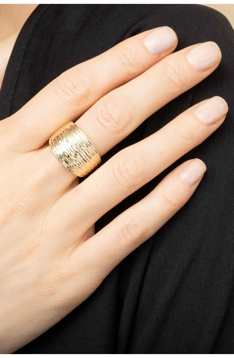 Oradina 14K Yellow Gold Dinner Party Ring, Alternate, color, Yellow Gold