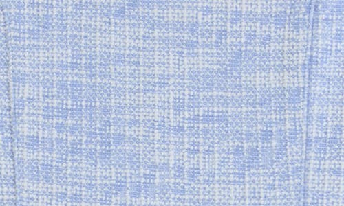 Scotch & Soda Kids' Pleated Bouclé Tweed Dress In Blue