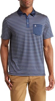 Original Penguin Colorblock Stripe Jersey Polo