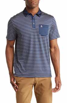 Original Penguin Colorblock Stripe Jersey Polo