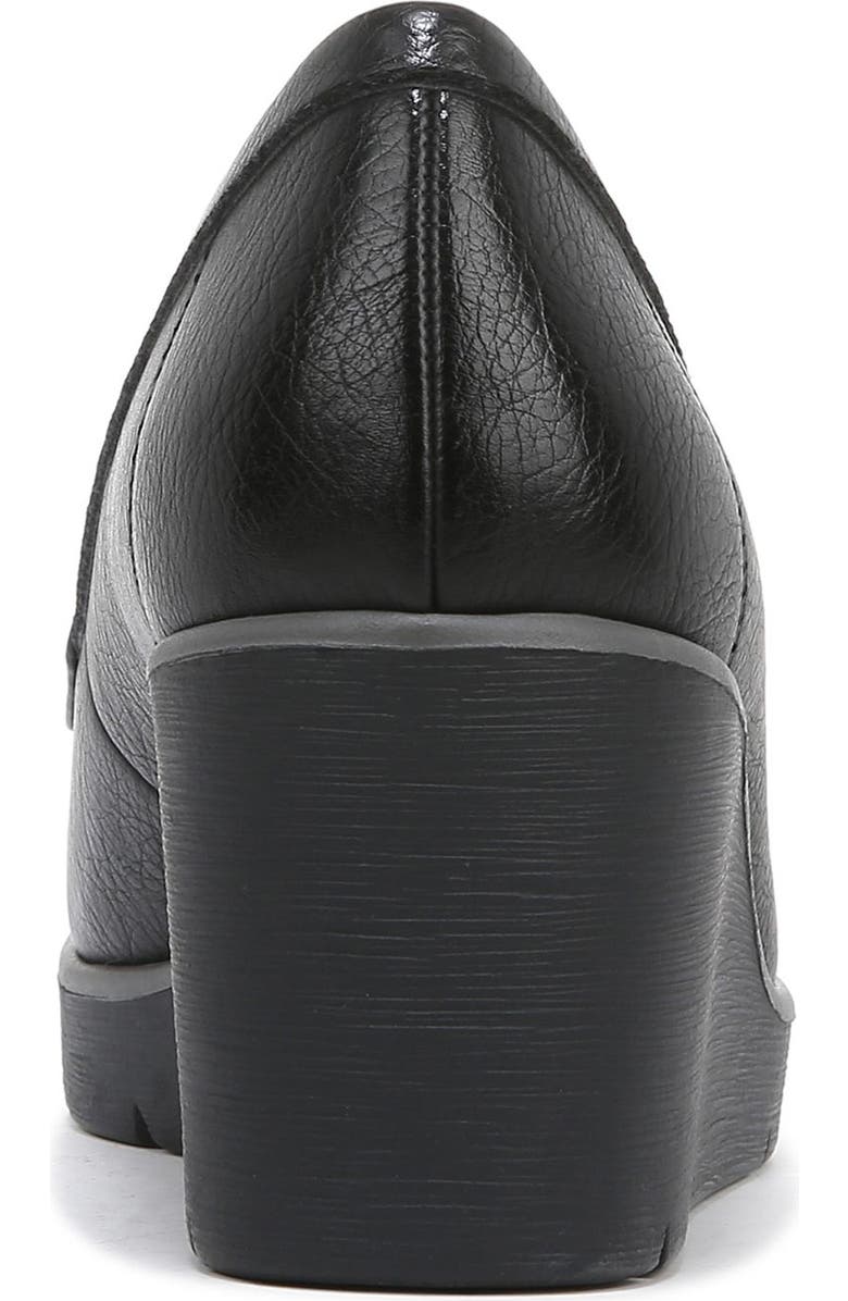 SOUL NATURALIZER Achieve Wedge Loafer, Alternate, color, Black Syn