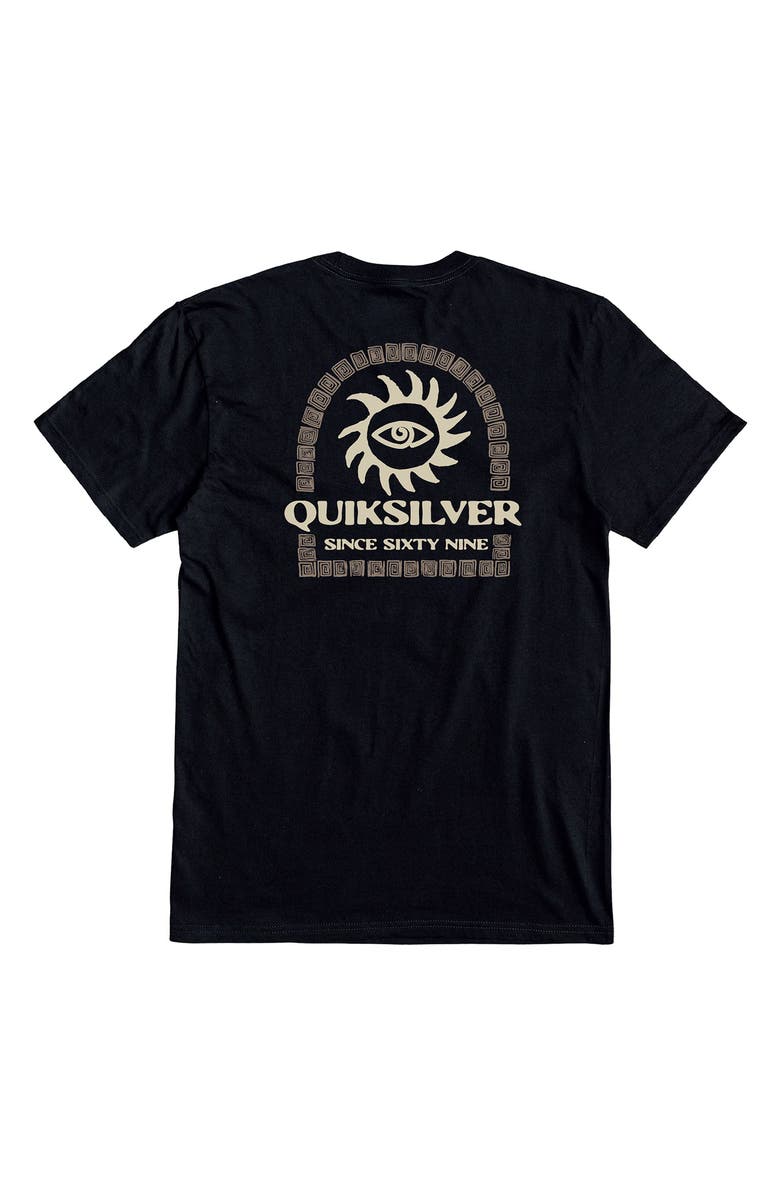 Quiksilver El Sol Cotton Graphic T-Shirt, Alternate, color,