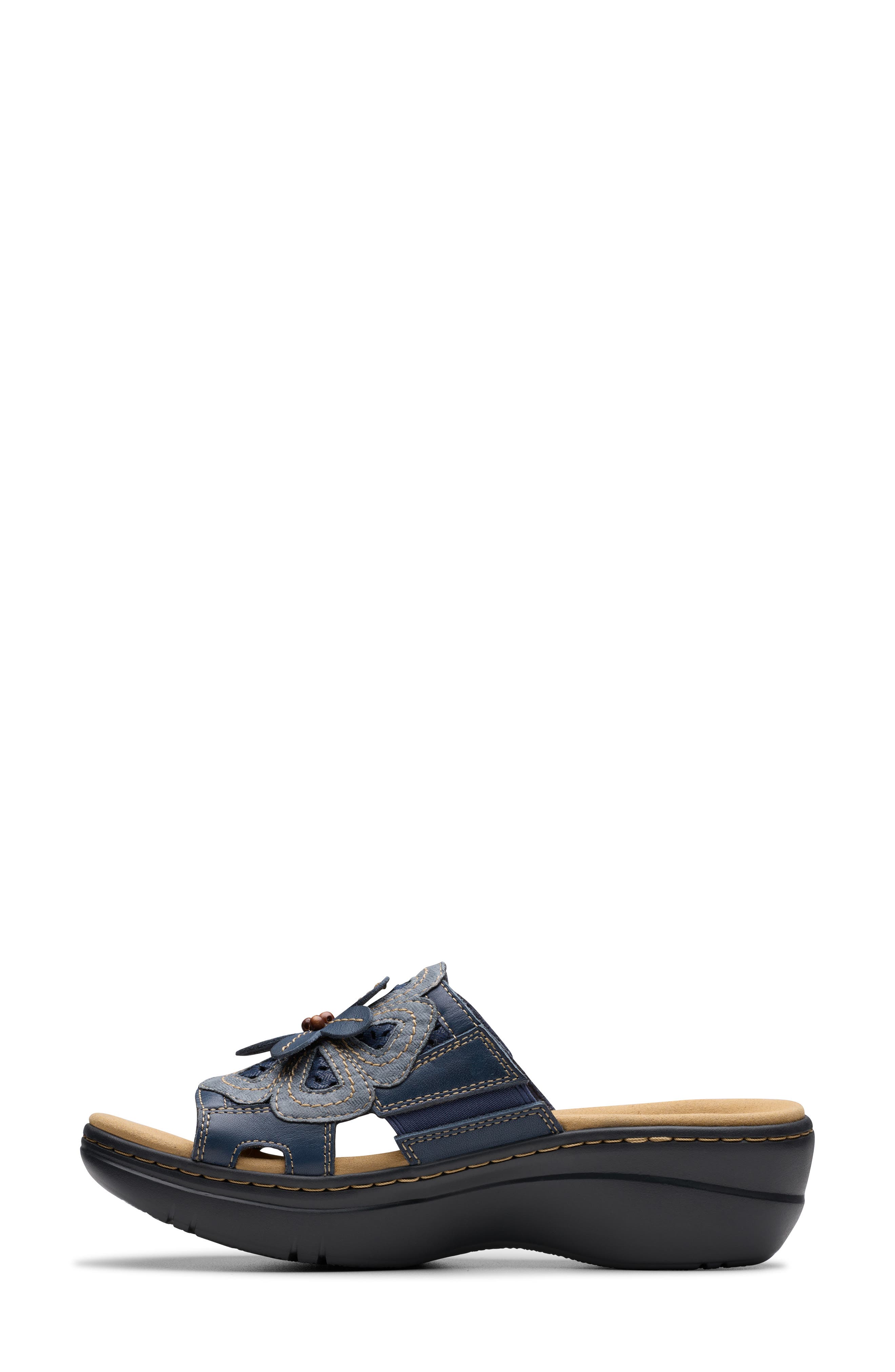 Clarks<sup>®</sup> Merliah Belle Wedge Sandal, Alternate, color, 