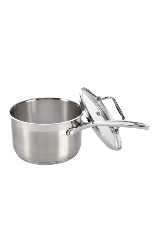 Cuisine::pro ® Iconix® Saucepan With Lid 1.9qt In Silver