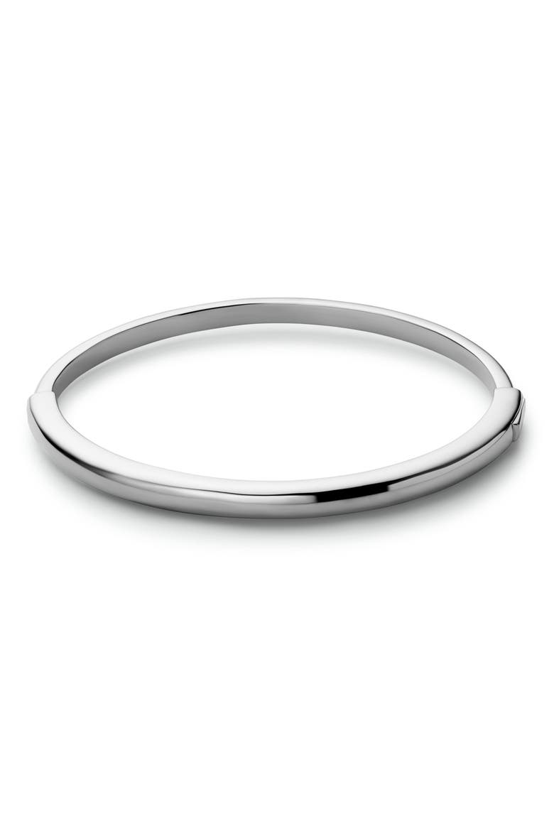 Brynley Bangle Bracelet, Main, color, SILVER