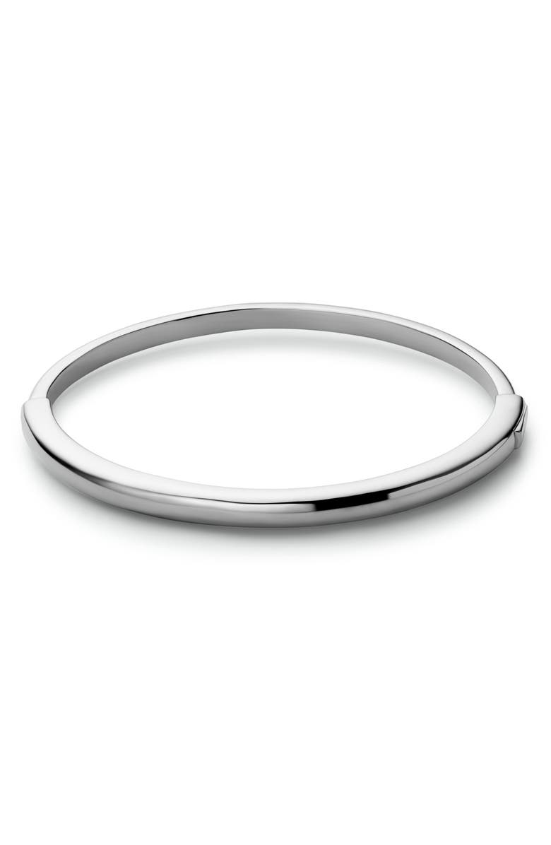 Ana Luisa Brynley Bangle Bracelet, Main, color, Silver