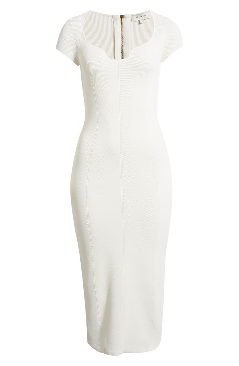 Ted Baker London Alixis Rib Sweater Dress, Alternate, color,