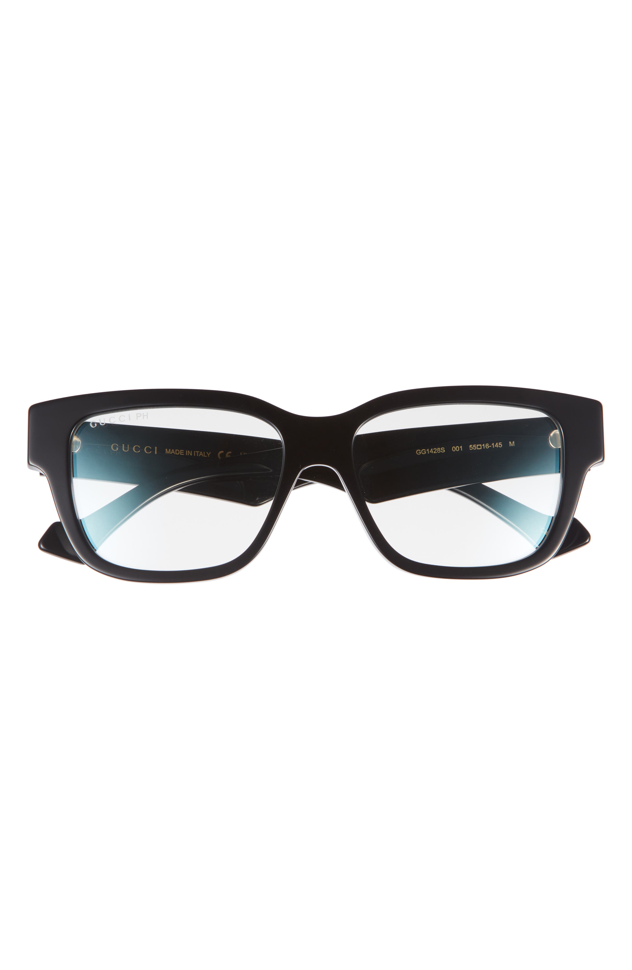 Gucci 55mm Rectangular Optical Frames