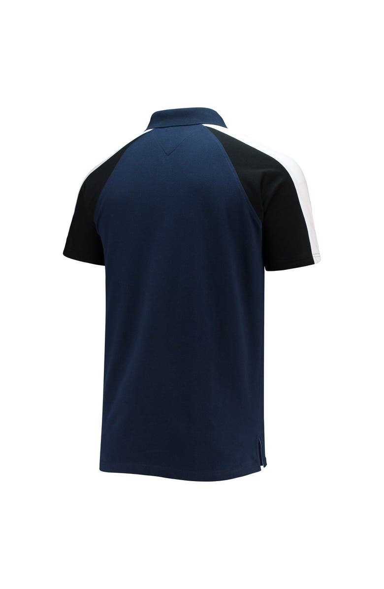 Tommy Hilfiger Men's Tommy Hilfiger Navy/White Tennessee Titans Holden Raglan Polo, Alternate, color, Navy