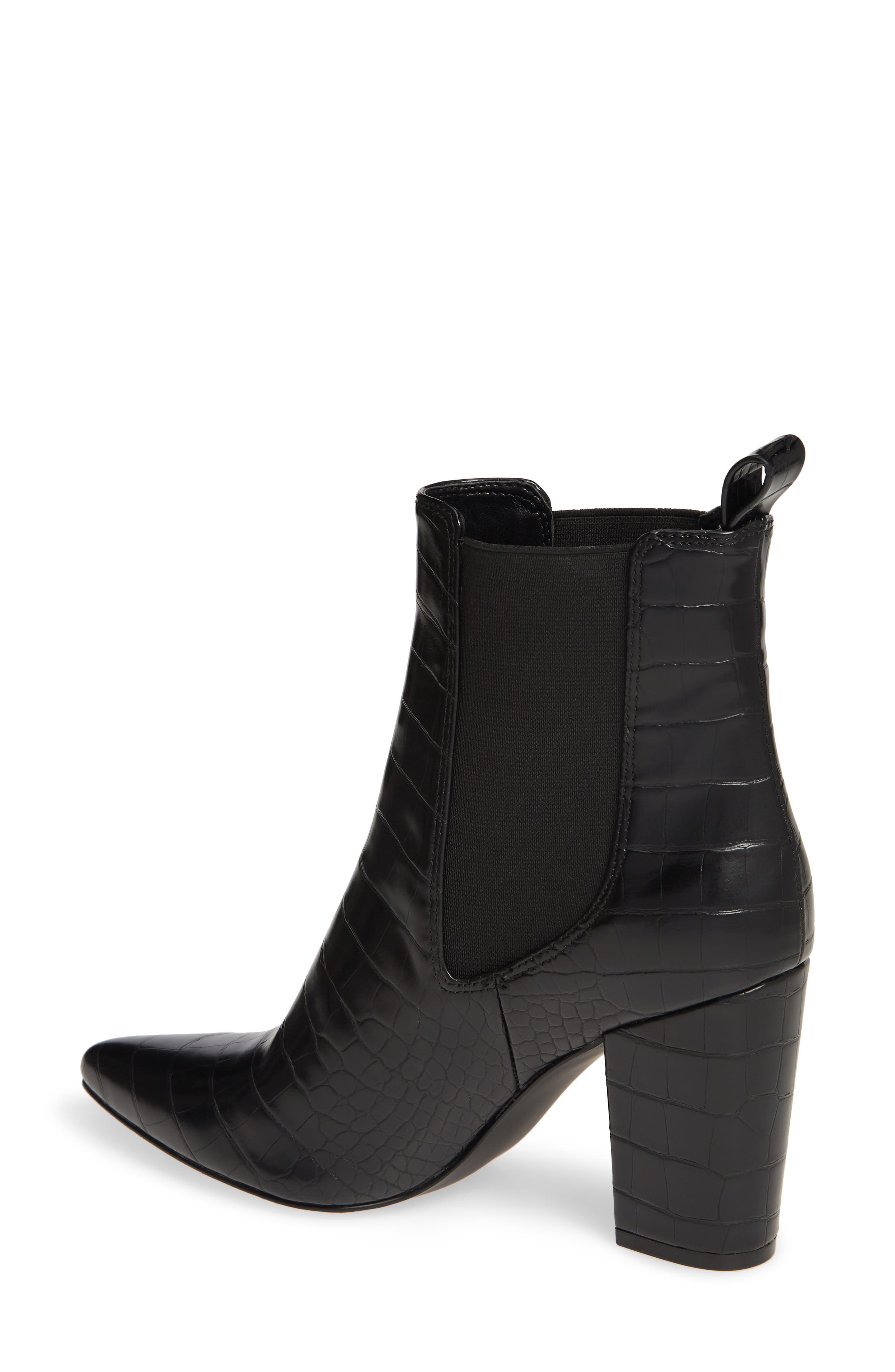 Steve Madden Subtle Snake Embossed Chelsea Boot (Women) | Nordstromrack