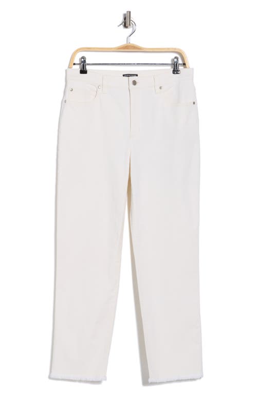 Eileen Fisher Ankle Straight Leg Jeans In White