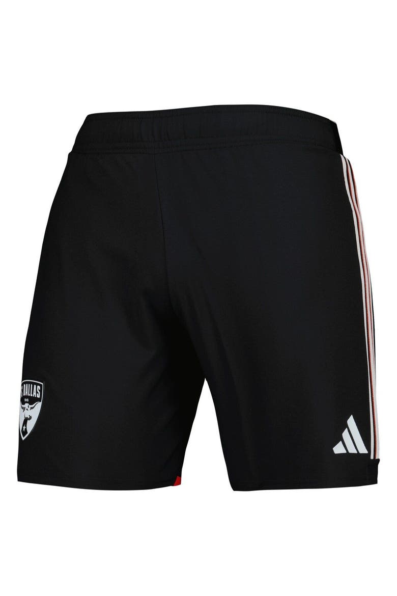 Men's adidas Black FC Dallas 2023 Away AEROREADY Authentic Shorts, Alternate, color, Black
