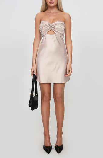 Shellie Strapless Minidress