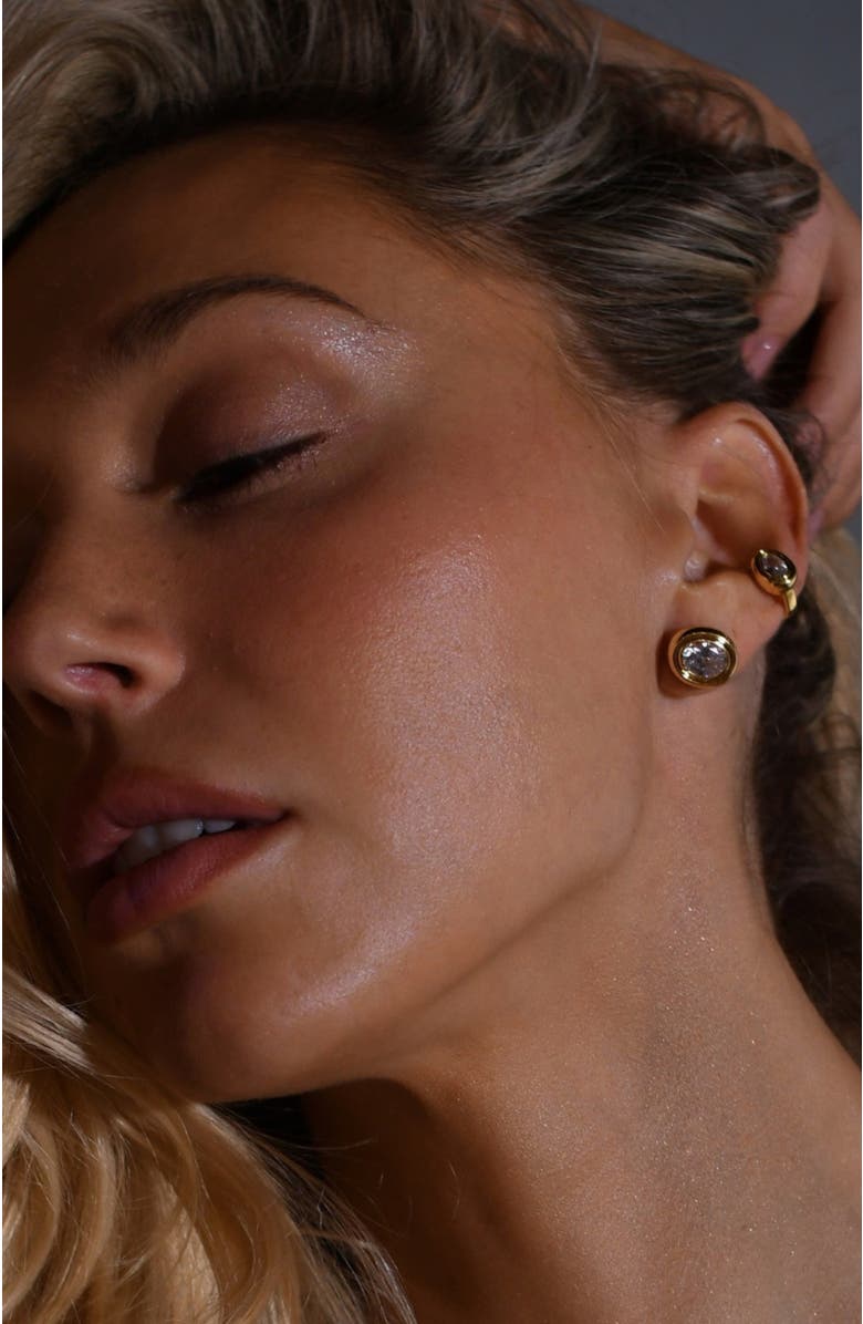 SEREIA OFFICIAL Alexis Earrings, Alternate, color, Yellow Gold