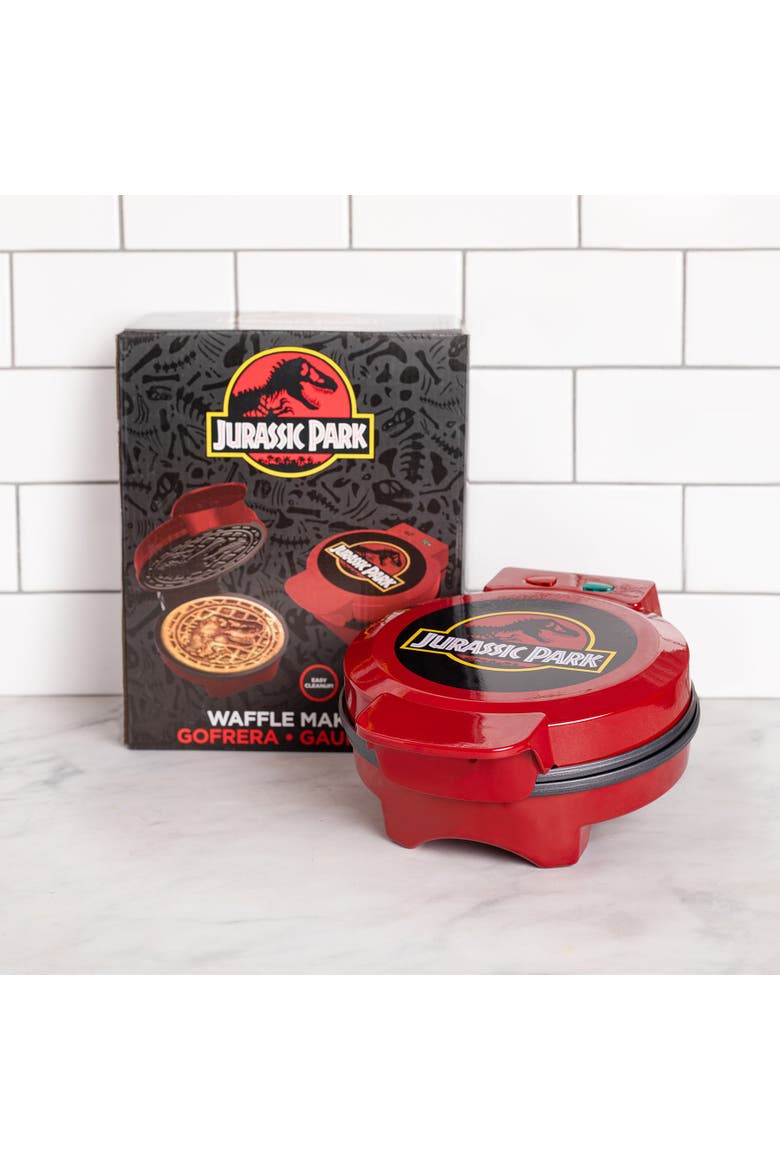 Jurassic Park Round Waffle Maker, Alternate, color, None