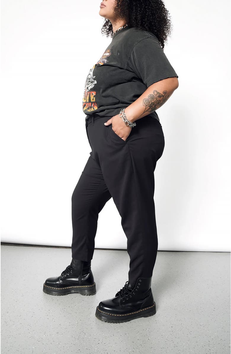 WILDFANG The Empower Slim Crop Pant, Alternate, color, Black