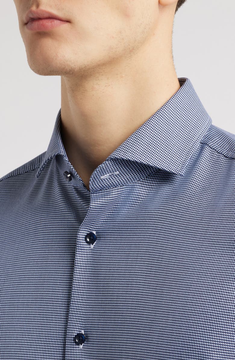 BOSS H-Hank Kent Dress Shirt, Alternate, color, Navy