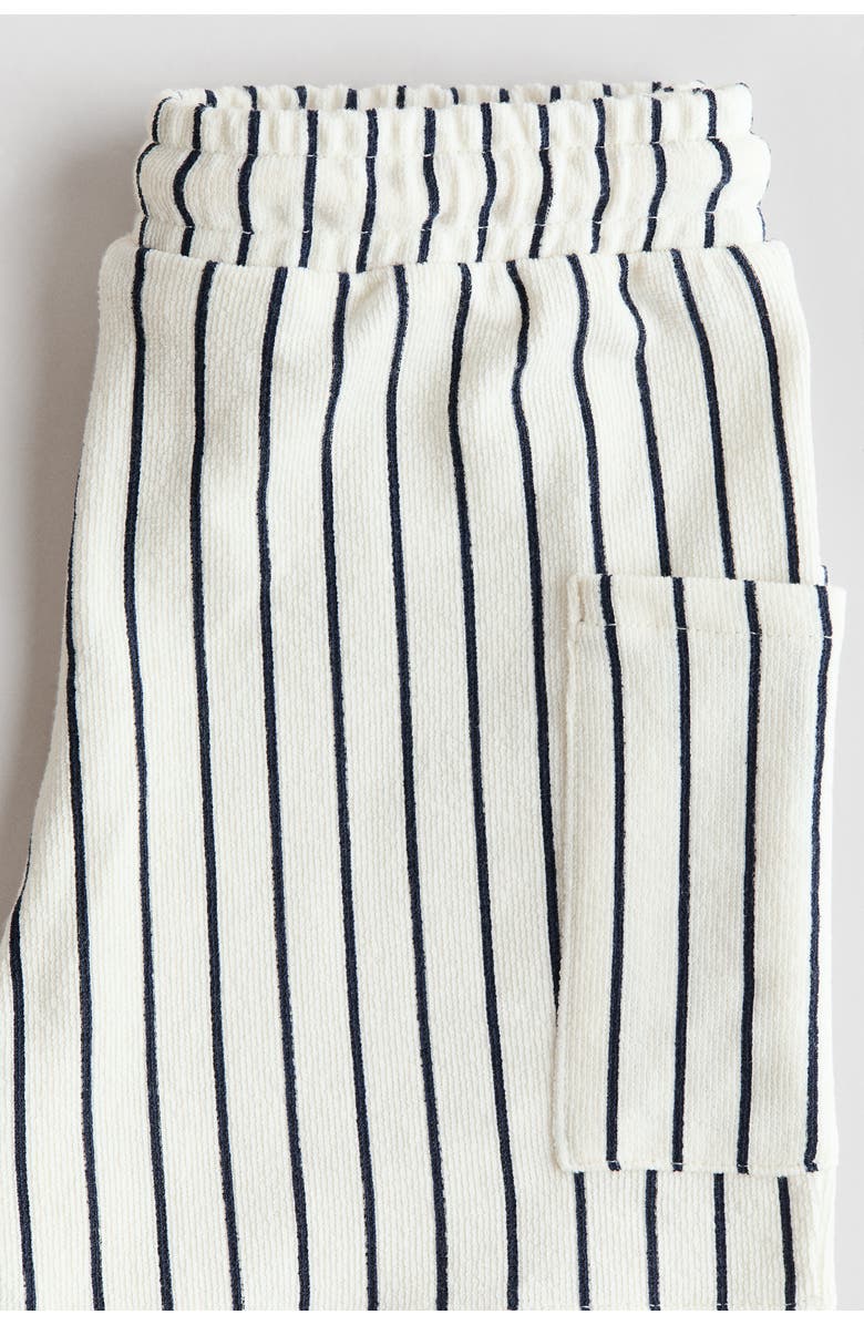 H&M Textured Jersey Shorts, Alternate, color, 