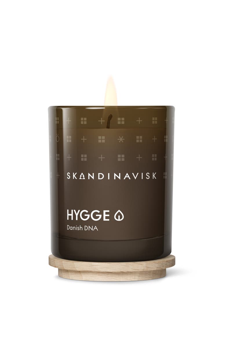 HYGGE Scented Candle 65g, Alternate, color, Brown
