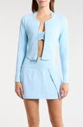 Year of Ours Crop Zip Cardigan