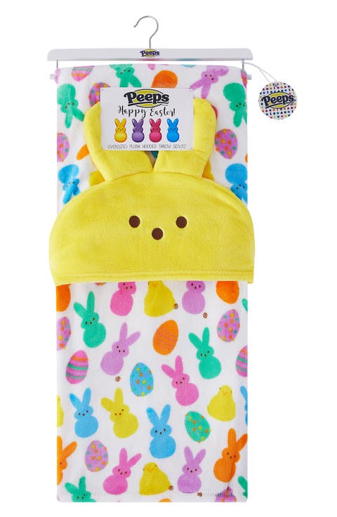 Oversize Plush Hooded Throw Blanket