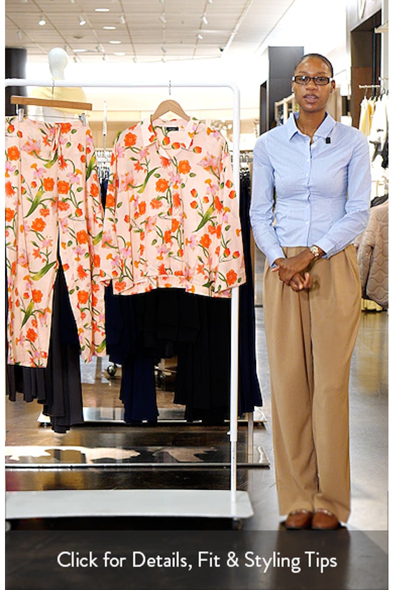 Solene Cotton Sateen Crop Pajamas video