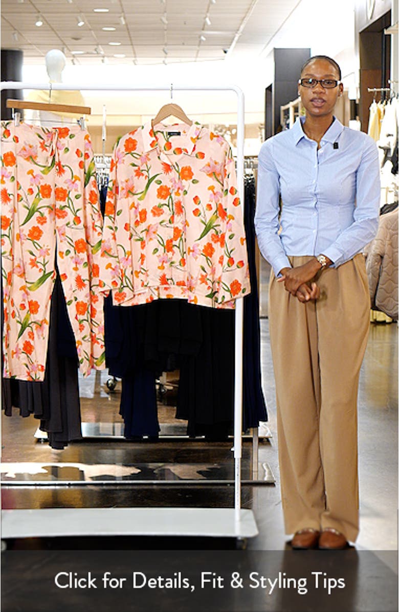 Solene Cotton Sateen Crop Pajamas, sales video thumbnail