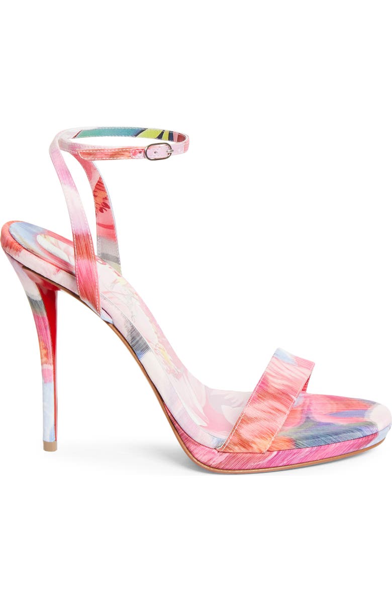 Christian Louboutin Miss Z Queen Slingback Pump, Alternate, color, Pink Multi