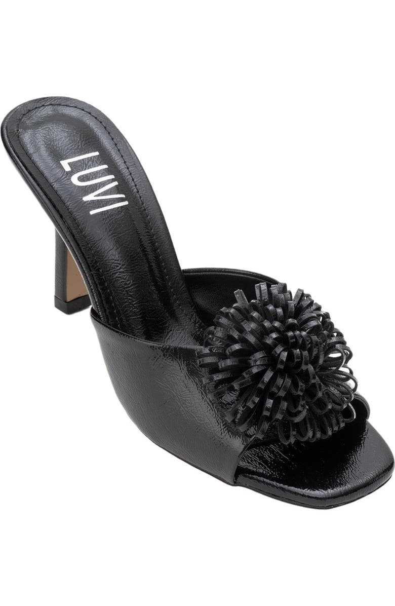 Prologue Shoes Shana Floral Stiletto Heel Mule, Main, color,