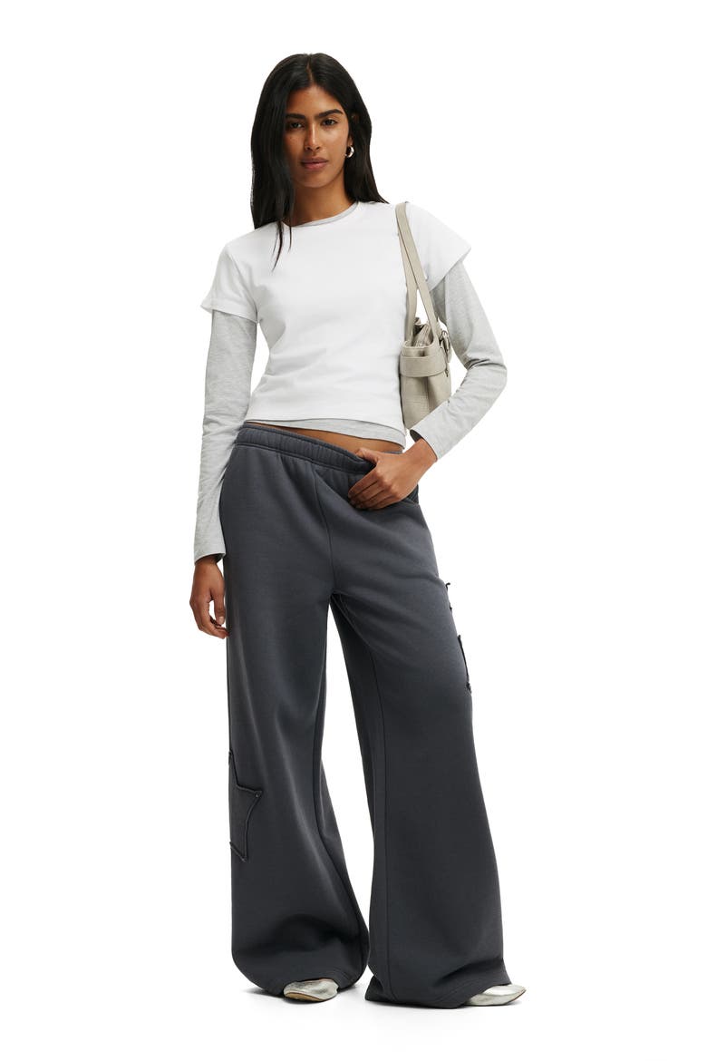 Women's Baggy Sweatpant, Alternate, color, Shadowstone