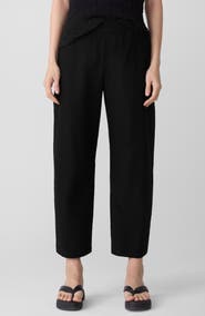 Eileen Fisher Ankle Barrel Leg Pants