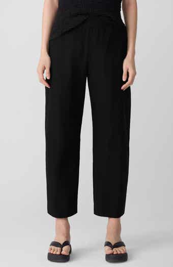 Ankle Barrel Leg Pants
