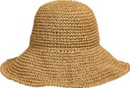 Faherty Floppy Straw Sun Hat