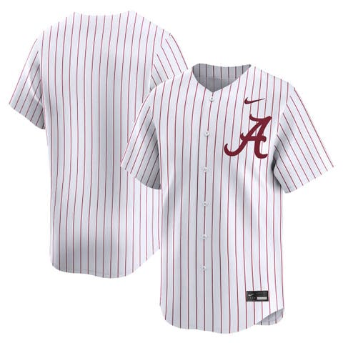 Men's Nike White Alabama Crimson Tide College Limited Baseball Jersey